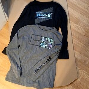 Hurley ×2 long sleeve shirts